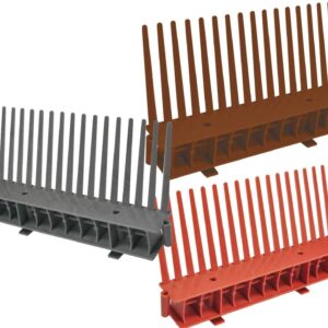 Traufentlüftungskamm Höhe 80 mm - 1 Meter lang